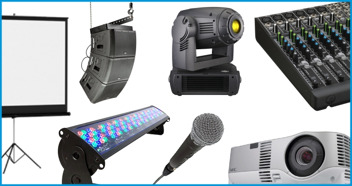 Audio Visual Equipment Rentals