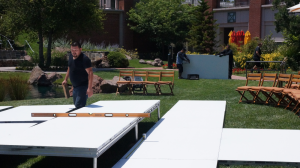 white staging rentals