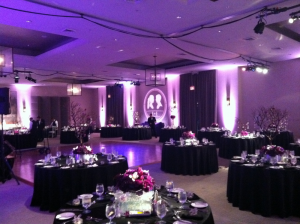 wedding lighting design